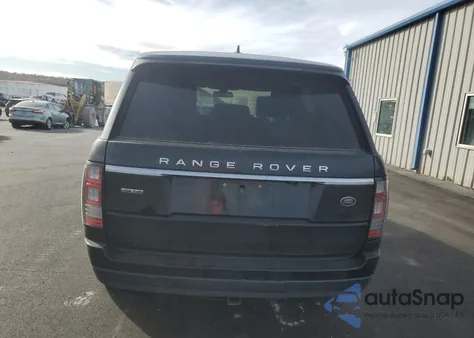 2016 Land Rover Range Rover Hse z USA, uszkodzony, nr VIN SALGS2KF7GA271222